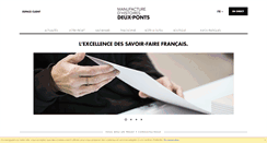 Desktop Screenshot of deux-ponts.fr